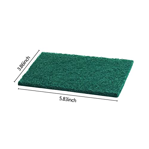 MEETSWEET Dual-Sided Heavy Duty Scrub Sponges - Scratch-Free, 10 Pack
