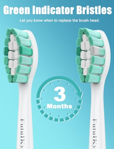 Toothbrush Replacement Heads for Philips Sonicare 10 Pack Refill White