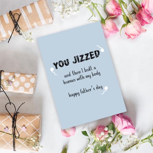Funny Father's Day Card for Husband or Boyfriend - Humorous Gift