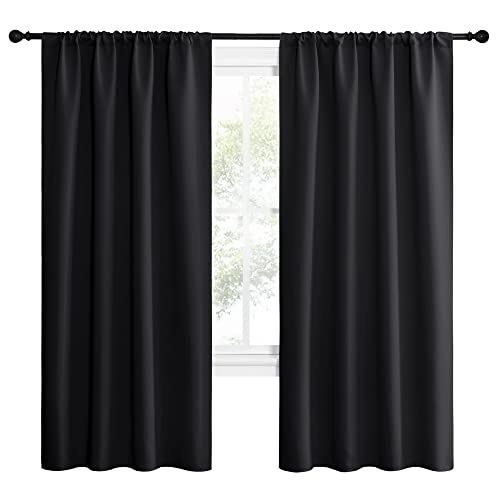 NICETOWN Blackout Curtains - 42" x 72" Thermal Insulated Drapes
