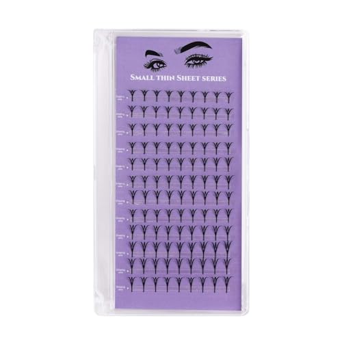 Dadongua Individual Lash Clusters 108pcs Manga Style DIY Eyelash Extensions