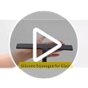 Silicone Shower Squeegee for Streak-Free Glass & Mirrors
