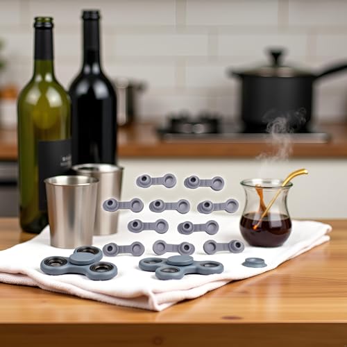 10-Pack Silicone Straw Hole Grommets & Wine Stoppers for 20/30oz Tumblers