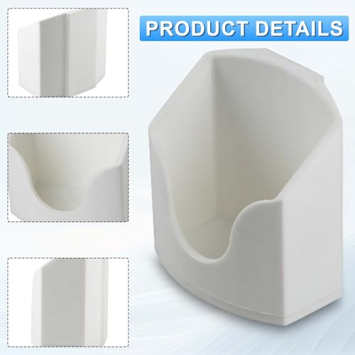White Toilet Spray Holder for Poo Pourri | 1-4 fl oz Adhesive Organizer