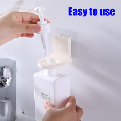 10 Pcs Wall-Mounted Soap Dispenser Holder for Bathroom & Kitchen