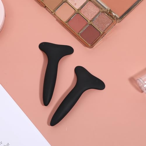 Tweruna Silicone Mascara Shield Applicator Guard (2 Pack Black)
