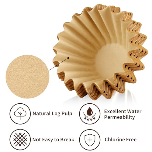 150pcs Disposable Coffee Paper Filters for Ninja Single Serve