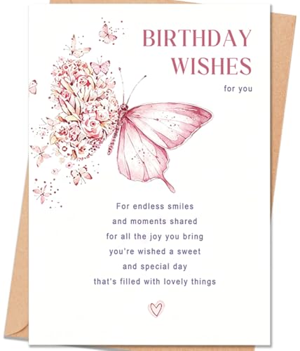 Birthday Card for Women - Thoughtful Greeting Card (DA-022)
