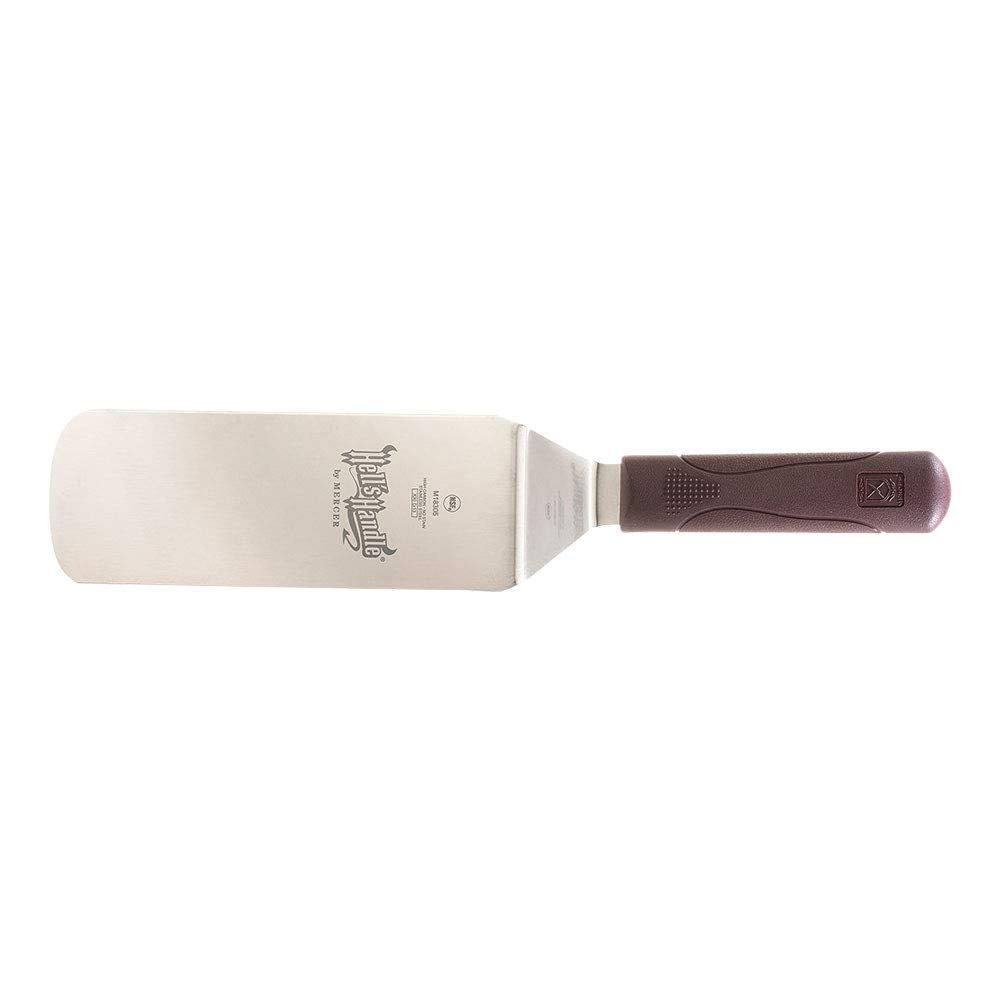 Mercer Culinary Hell's Handle 8-Inch x 3-Inch Turner - Beveled Side Edges