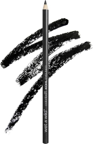 Wet n Wild Color Icon Kohl Eyeliner Pencil, Baby's Got Black, 5-Pack