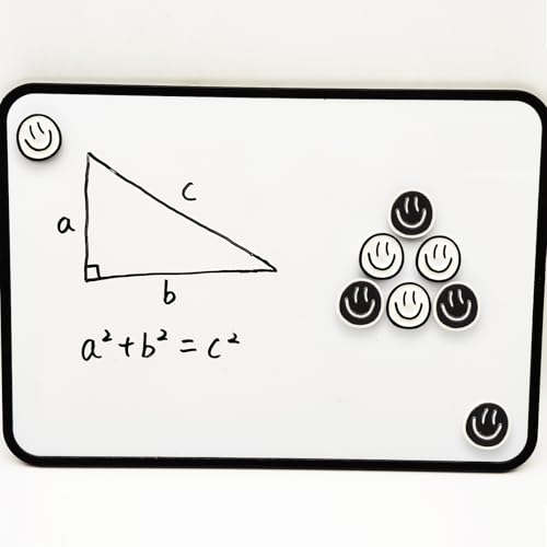 8PCS Cute Smile Face Fridge Magnets - Strong Mini Magnets for Home & Office