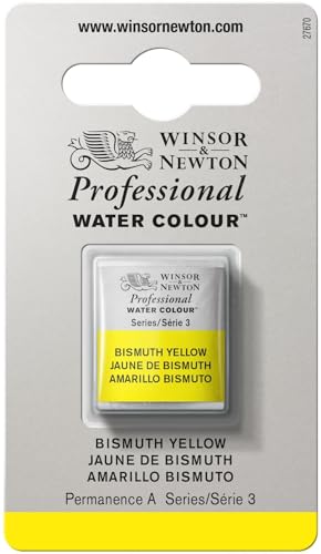 Winsor & Newton Professional Watercolor Half Pan - Bismuth Yellow