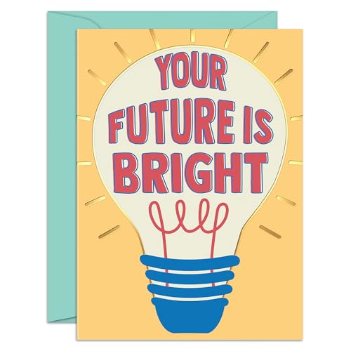 Sweetzer & Orange Gold Foil Graduation Card – 5"x7" Premium Keepsake