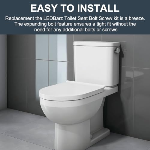 Toilet Seat Replacement Hardware Kit for TOTO THU651N, 2-Pack