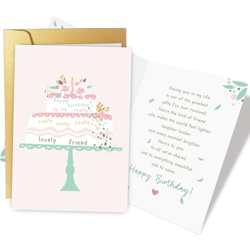 Supoeguk Birthday Card for Friends - Sweet & Heartfelt Design