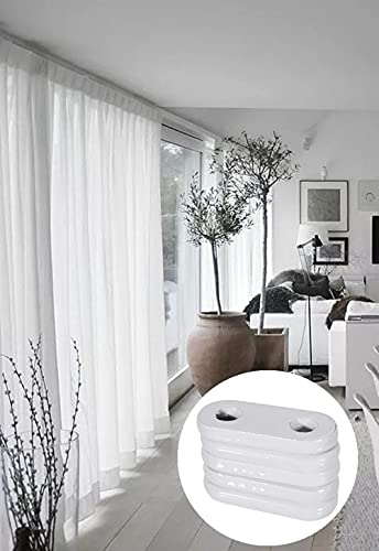 10 Pcs White Curtain Pendant Weights - 28g Each for Stability