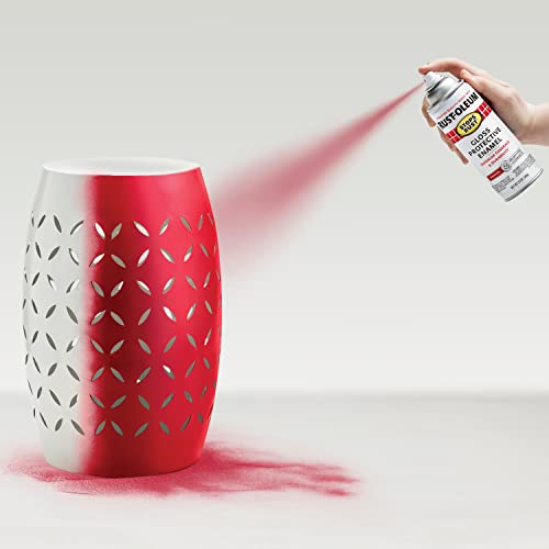 Rust-Oleum Stops Rust Spray Paint, Gloss Red Sunrise, 12 oz