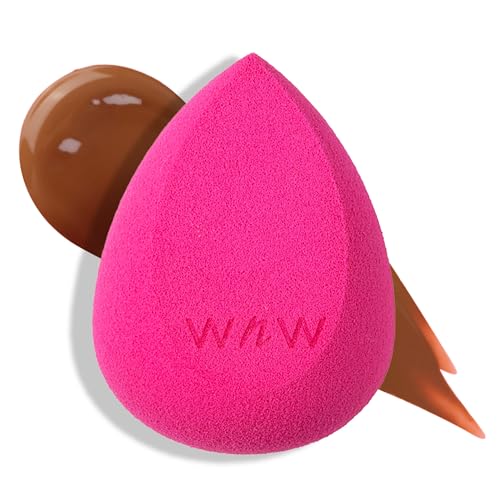 wet n wild Makeup Sponge - Low Product Absorption Pink Blending Sponge