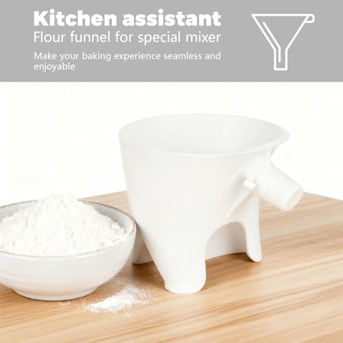 KitchenAid Flour Funnel Attachment for KSM150 Mixer - Mess-Free Pouring