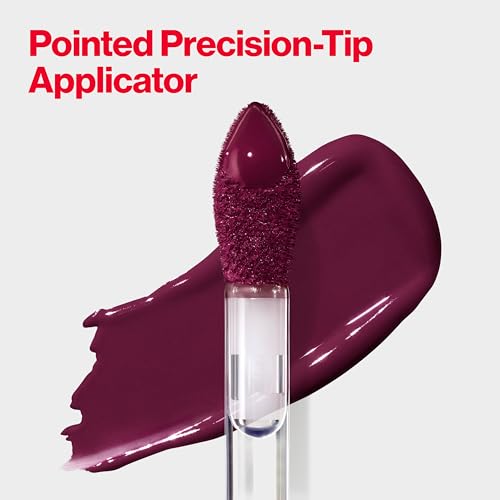 Revlon ColorStay Satin Ink Liquid Lipstick, 022 Black Cherry, 0.17 fl oz