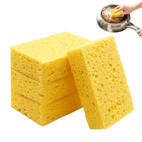 Vekniqo Cellulose Cleaning Sponges for Caraway Cookware - 4 Pack
