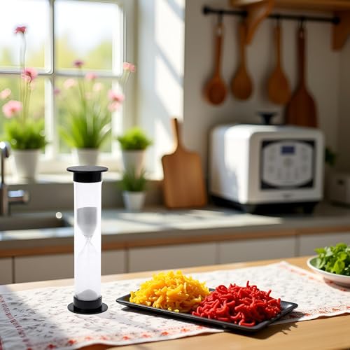 Tustao Mini 1-Minute Sandglass Hourglass Timer - 60 Second Sand Clock