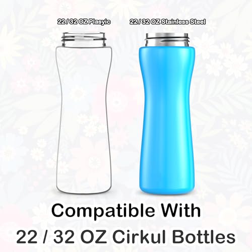 32oz Neoprene Insulated Sleeve for Cirkul Water Bottles - Black