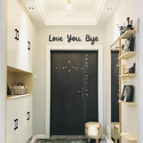 OYEFLY Love You Bye Wooden Wall Decor for Family