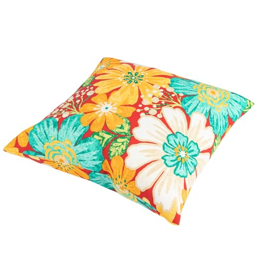 Outdoor Waterproof Throw Pillow Covers 18x18 Inch - Set of 2