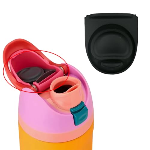 4 Pcs Water Bottle Replacement Parts for Owala 19/24/32/40oz Gasket Plug Lid, Water Bottle Top Lid Gasket Compatible with Owala FreeSip