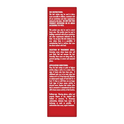 Tomcat Mouse Killer, Child Resistant Disposable Bait Station, 2-Pack