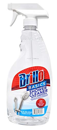 Brillo Basics Shower Cleaner, 22 Oz – Removes Soap Scum & Mildew