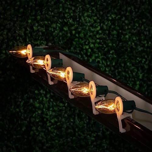 Christmas Replacement Bulbs C7 E12 Base Clear 25 Pack - Novelty Lights