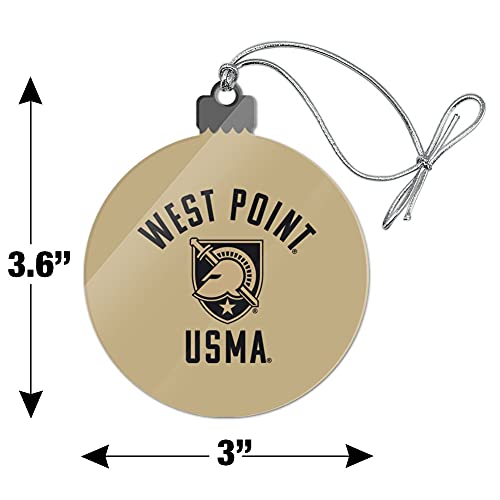 Military Academy Black Knights Acrylic Christmas Tree Ornament - Holiday Decor
