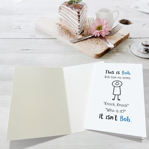 Funny Birthday Card for Men & Women - This Is Bob, It Isn't Bob