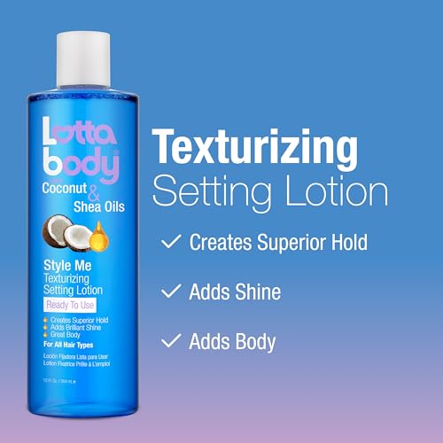 Lottabody Texturizing Setting Lotion with Coconut and Shea Oils