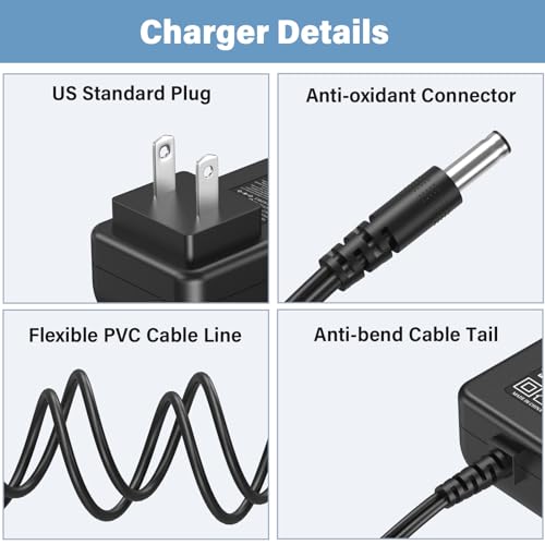 Replacement Charger for INSE N5S N5 N670 N570 Stick Vacuum