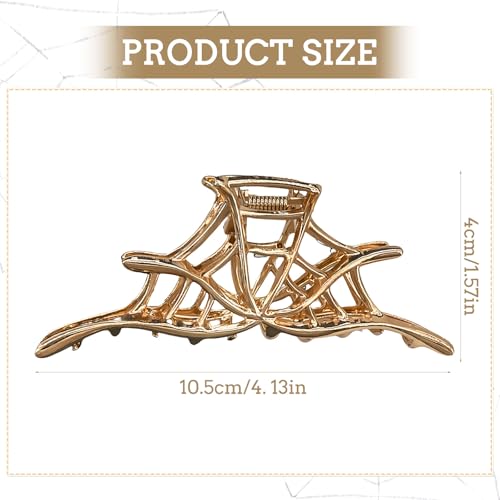 HAIMITI Gothic Spider Web Hair Claw Clip Y2K Halloween Hair Accessory