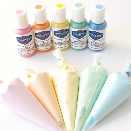 AmeriColor Pale Peony Soft Gel Paste Food Color, 0.75 oz