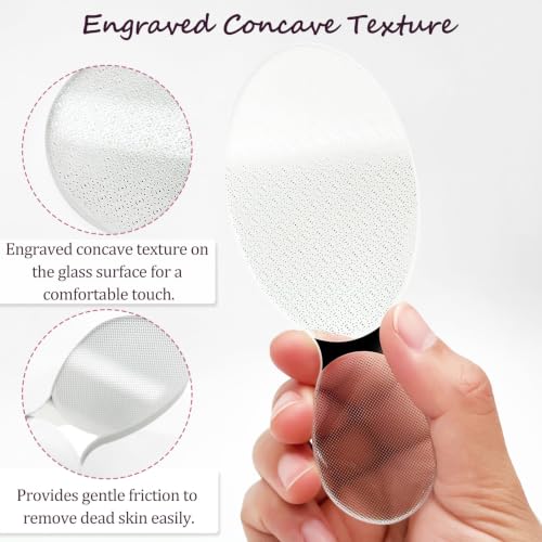 Nano Glass Foot File with Storage Case - Dual-Sided Callus Remover