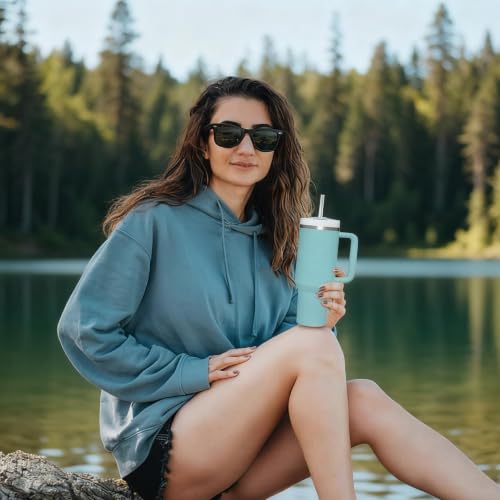 8-Pack Reusable Straws for 30oz-40oz Tumblers - Tritan Plastic