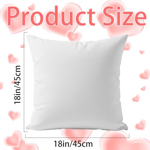 The Nightmare Before Christmas Valentine's Day Pillow Covers - 18x18 Plush Set of 2