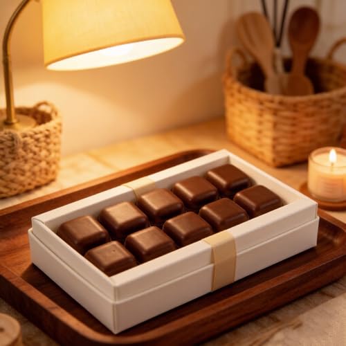 AIBOYA 12 Cavity Square Silicone Candy Mold & Chocolate Tray