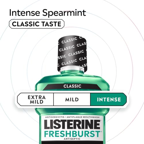 Listerine Freshburst Antiseptic Mouthwash Spearmint 250 mL