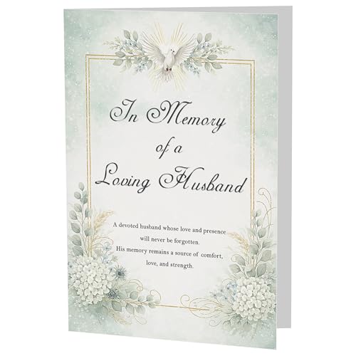 Sympathy Card for Loss of Husband - Premium A5 UK Made