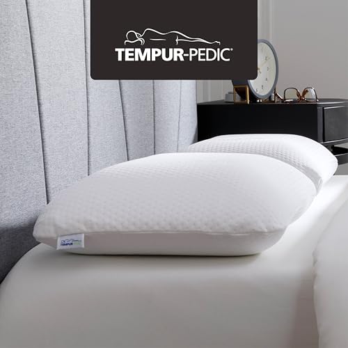Tempur-Pedic Memory Foam Symphony Pillow Luxury Soft Feel, Standard, White