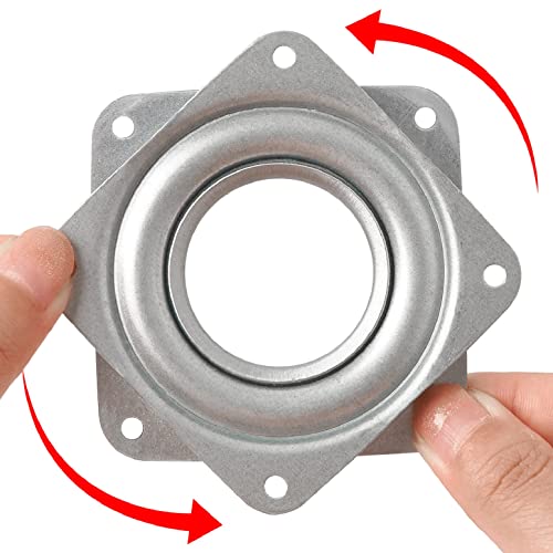 2-Inch Lazy Susan Turntable - 200 lbs Steel Ball Bearing Rotating Tray