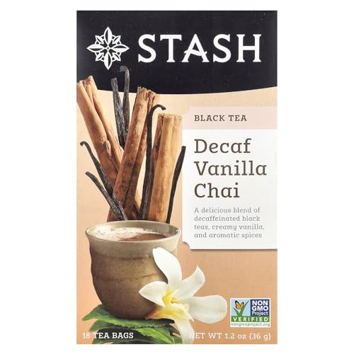 Stash Chai Vanilla Decaf Tea - 18 Bags