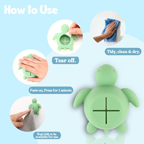 Kids Penguin Wall Hook - Silicone Bathroom Towel Hanger, Adhesive Nursery Organizer