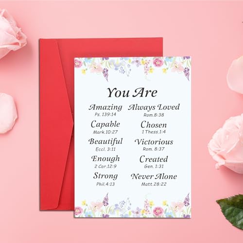 Cueillir Terre Christian Greeting Card with Envelope for Baptism Communion